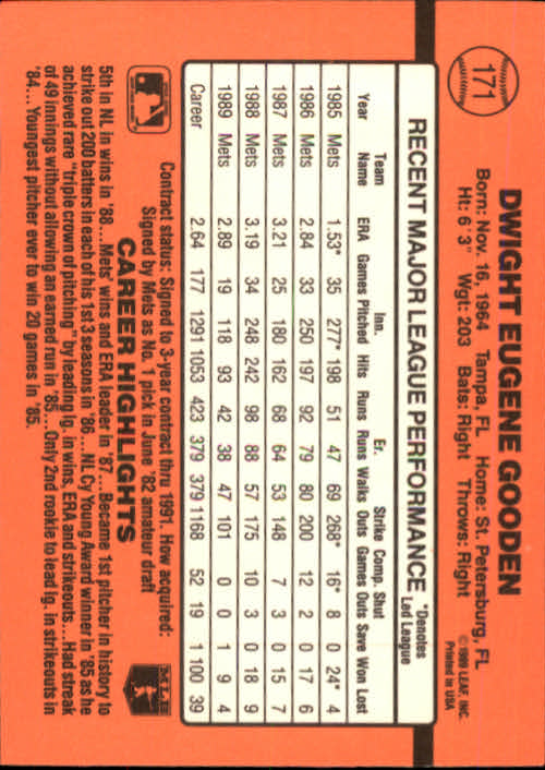 A6931- 1990 Donruss Baseball Cards 1-248 +Rookies -You Pick- 10+ FREE US SHIP - Picture 341 of 495