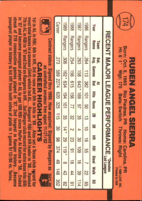 A6931- 1990 Donruss Baseball Cards 1-248 +Rookies -You Pick- 10+ FREE US SHIP - Picture 347 of 495