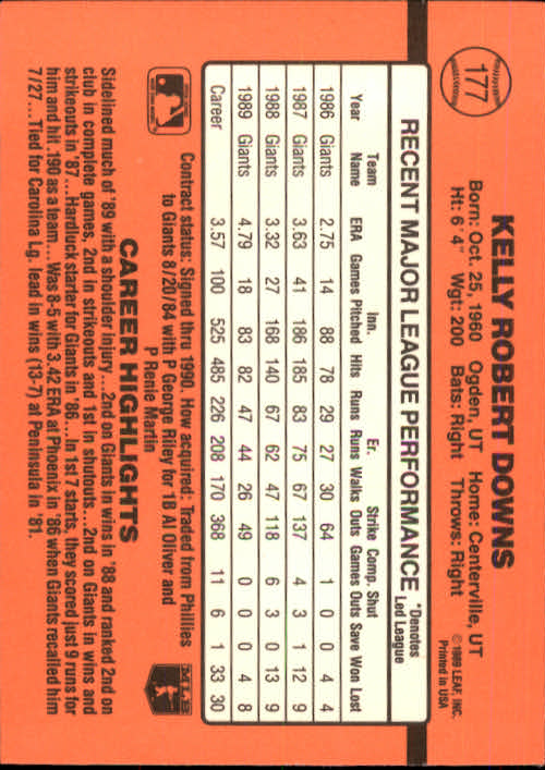 A6931- 1990 Donruss Baseball Cards 1-248 +Rookies -You Pick- 10+ FREE US SHIP - Picture 353 of 495