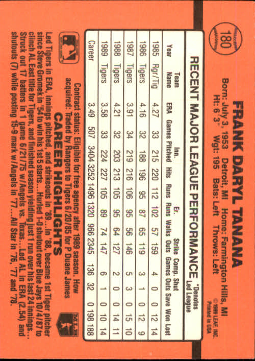 A6931- 1990 Donruss Baseball Cards 1-248 +Rookies -You Pick- 10+ FREE US SHIP - Picture 359 of 495