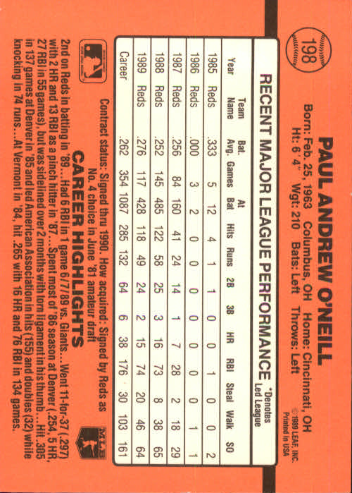 A6931- 1990 Donruss Baseball Cards 1-248 +Rookies -You Pick- 10+ FREE US SHIP - Picture 395 of 495