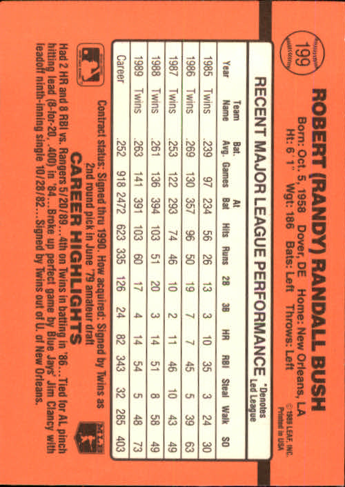 A6931- 1990 Donruss Baseball Cards 1-248 +Rookies -You Pick- 10+ FREE US SHIP - Picture 397 of 495
