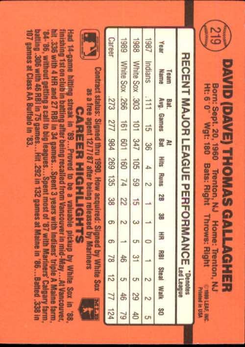 A6931- 1990 Donruss Baseball Cards 1-248 +Rookies -You Pick- 10+ FREE US SHIP - Picture 437 of 495