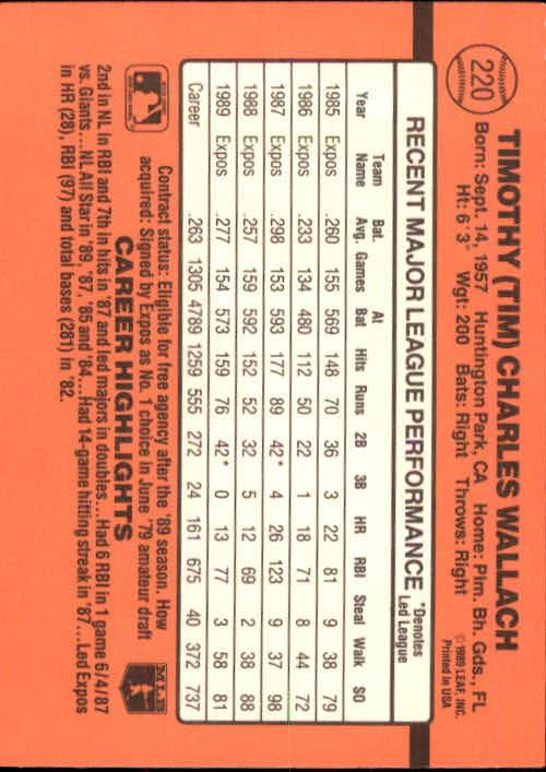 A6931- 1990 Donruss Baseball Cards 1-248 +Rookies -You Pick- 10+ FREE US SHIP - Picture 439 of 495