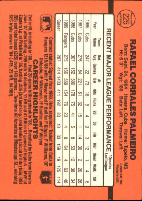 A6931- 1990 Donruss Baseball Cards 1-248 +Rookies -You Pick- 10+ FREE US SHIP - Picture 449 of 495