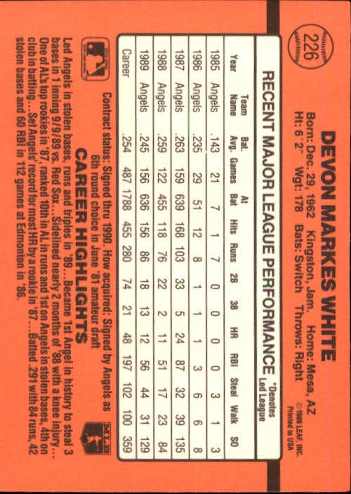 A6931- 1990 Donruss Baseball Cards 1-248 +Rookies -You Pick- 10+ FREE US SHIP - Picture 451 of 495