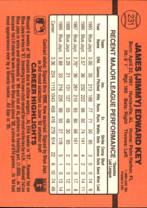 A6931- 1990 Donruss Baseball Cards 1-248 +Rookies -You Pick- 10+ FREE US SHIP - Picture 461 of 495