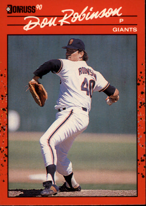 1990 Donruss Baseball "Main Set" Cards #241 to #480 - Picture 36 of 483