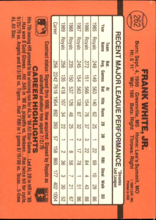 1990 Donruss Baseball "Main Set" Cards #241 to #480 - Picture 45 of 483