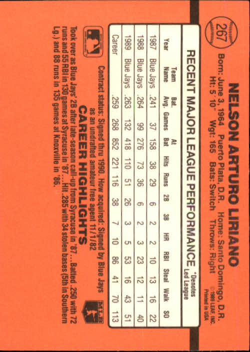 1990 Donruss Baseball "Main Set" Cards #241 to #480 - Picture 55 of 483