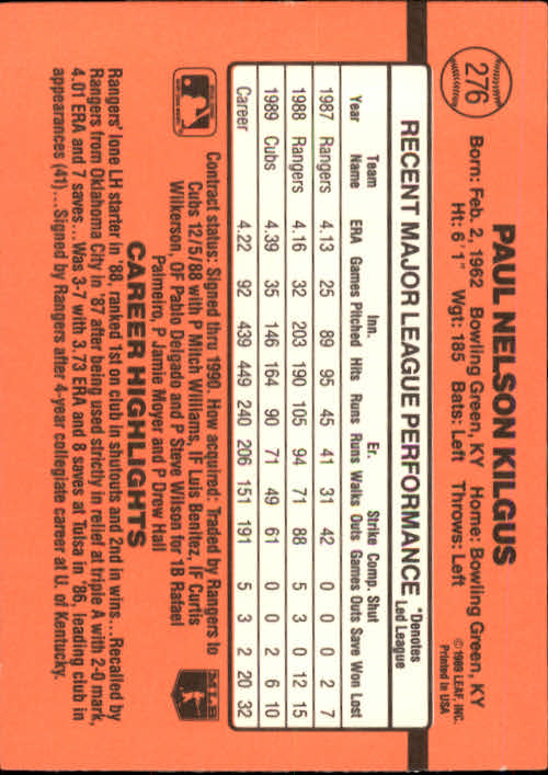 1990 Donruss Baseball "Main Set" Cards #241 to #480 - Picture 73 of 483