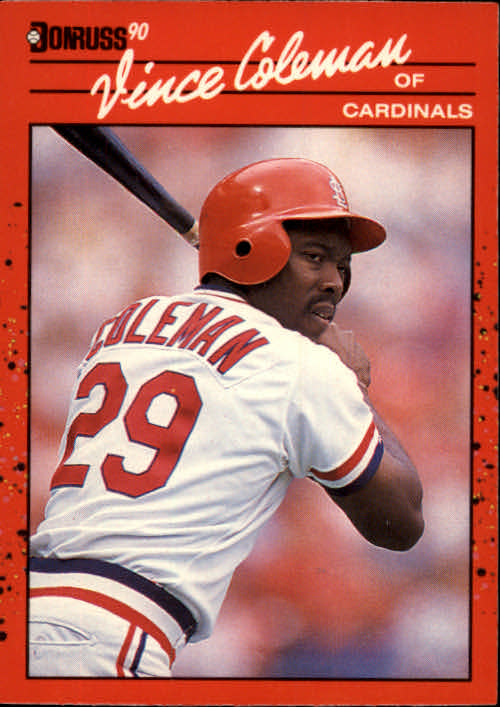 1990 Donruss Baseball "Main Set" Cards #241 to #480 - Picture 78 of 483