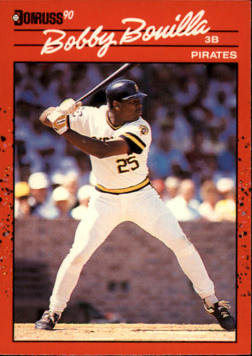 1990 Donruss Baseball "Main Set" Cards #241 to #480 - Picture 100 of 483