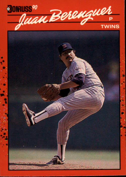 1990 Donruss Baseball "Main Set" Cards #241 to #480 - Picture 124 of 483