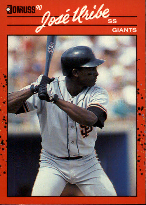 1990 Donruss Baseball "Main Set" Cards #241 to #480 - Picture 192 of 483
