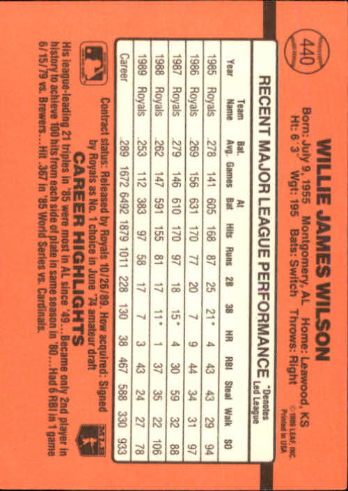 1990 Donruss Baseball "Main Set" Cards #241 to #480 - Picture 403 of 483