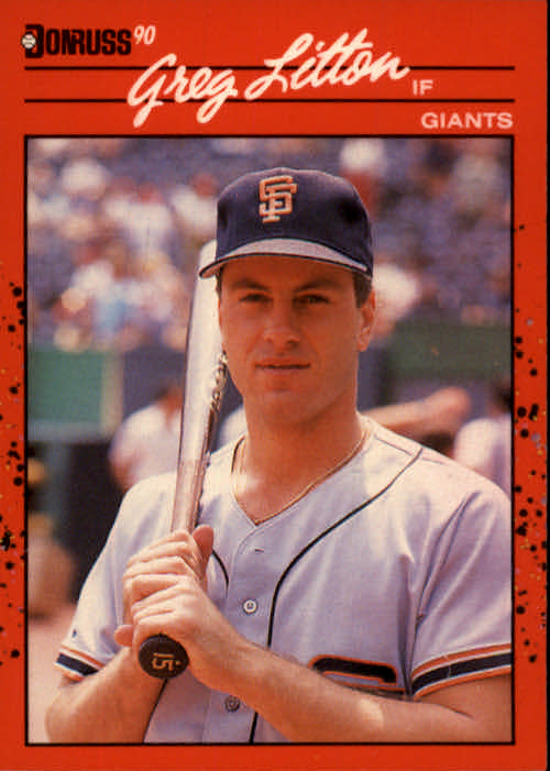 1990 Donruss Baseball "Main Set" Cards #241 to #480 - Picture 428 of 483