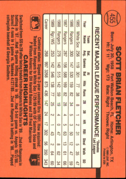 1990 Donruss Baseball "Main Set" Cards #241 to #480 - Picture 433 of 483