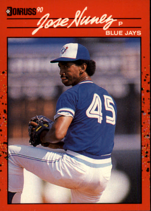1990 Donruss Baseball "Main Set" Cards #241 to #480 - Picture 456 of 483