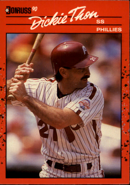 1990 Donruss Baseball "Main Set" Cards #481 to #716 - Picture 128 of 493