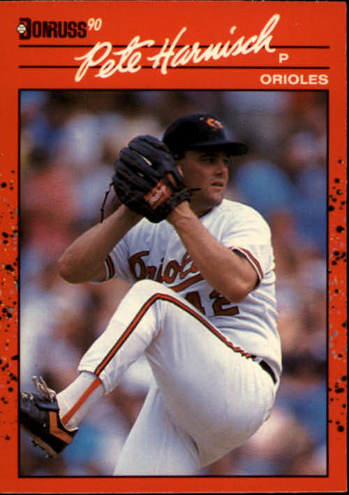 1990 Donruss Baseball "Main Set" Cards #481 to #716 - Picture 214 of 493