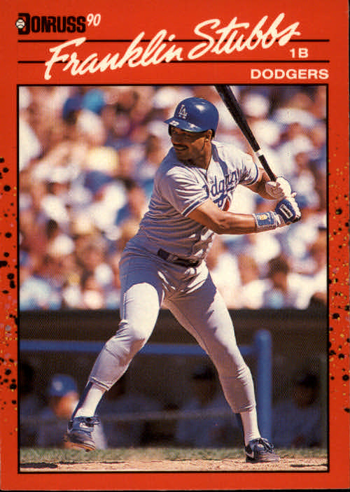 1990 Donruss Baseball "Main Set" Cards #481 to #716 - Picture 250 of 493