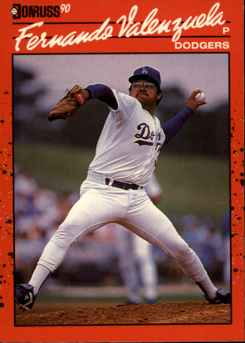 1990 Donruss Baseball "Main Set" Cards #481 to #716 - Picture 270 of 493