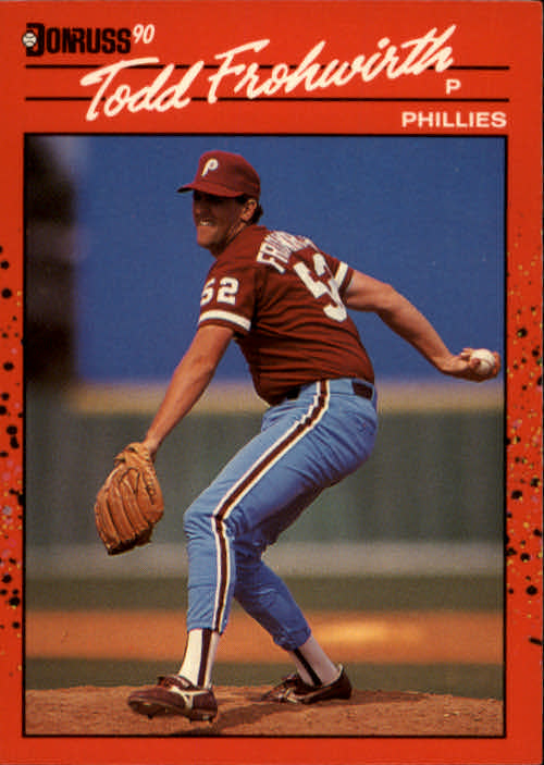 1990 Donruss Baseball "Main Set" Cards #481 to #716 - Picture 280 of 493