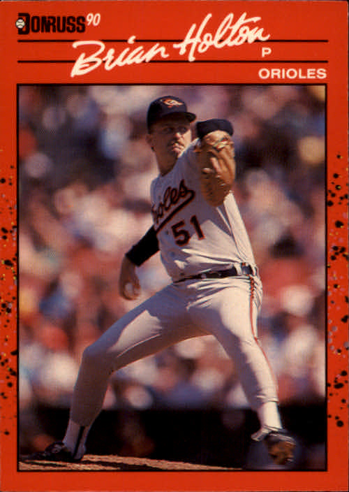 1990 Donruss Baseball "Main Set" Cards #481 to #716 - Picture 288 of 493