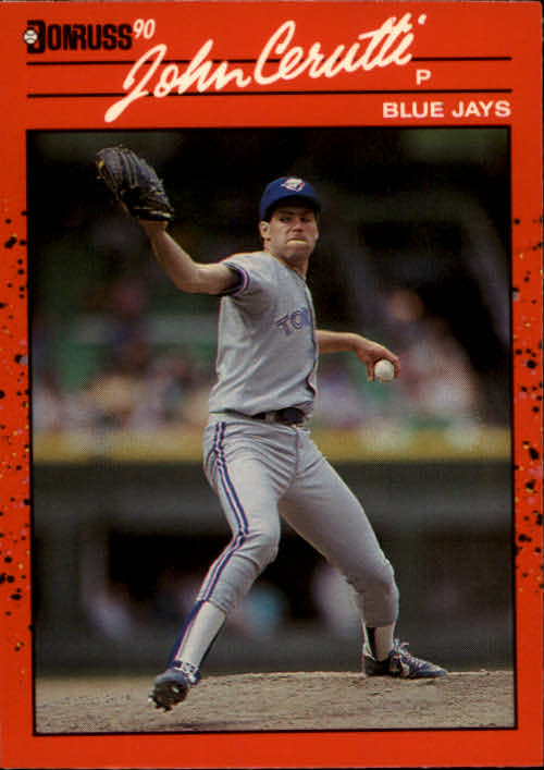 1990 Donruss Baseball "Main Set" Cards #481 to #716 - Picture 310 of 493