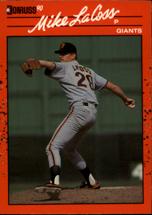 1990 Donruss Baseball "Main Set" Cards #481 to #716 - Picture 326 of 493