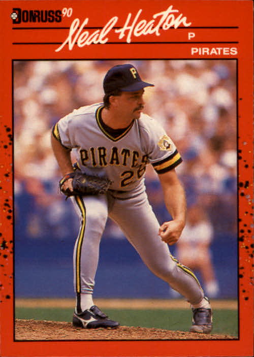 1990 Donruss Baseball "Main Set" Cards #481 to #716 - Picture 340 of 493