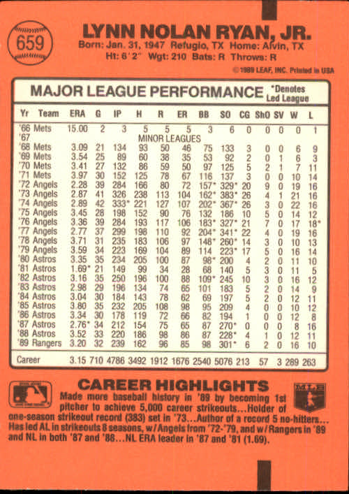 1990 Donruss Baseball "Main Set" Cards #481 to #716 - Picture 343 of 493