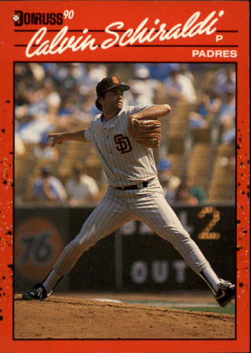 1990 Donruss Baseball "Main Set" Cards #481 to #716 - Picture 378 of 493