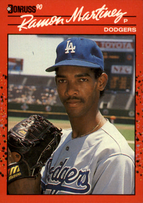 1990 Donruss Baseball "Main Set" Cards #481 to #716 - Picture 410 of 493