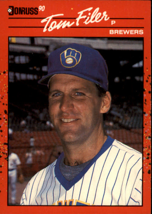 1990 Donruss Baseball "Main Set" Cards #481 to #716 - Picture 414 of 493
