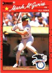 1990 Donruss Baseball "Main Set" Cards #481 to #716 - Picture 440 of 493