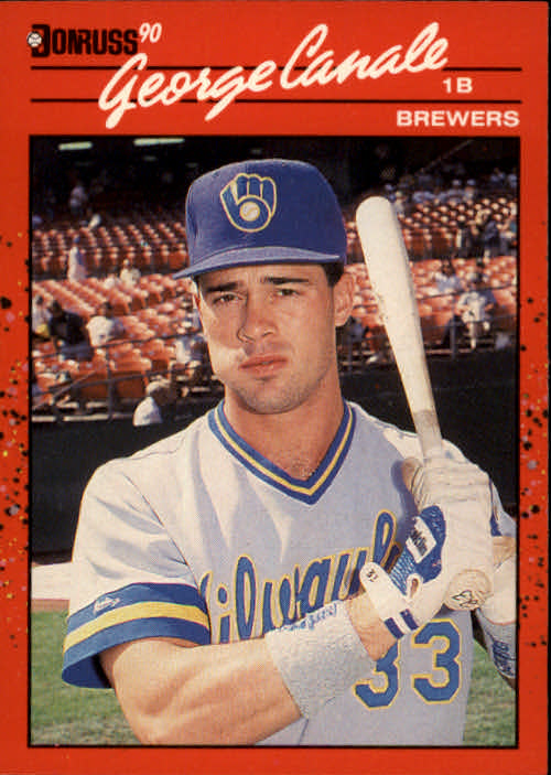 1990 Donruss Baseball "Main Set" Cards #481 to #716 - Picture 444 of 493