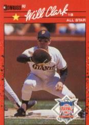 1990 Donruss Baseball "Main Set" Cards #481 to #716 - Picture 468 of 493