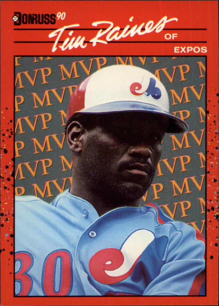 Auction Prices Realized Baseball Cards 1990 Donruss Tim Raines