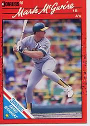 1990 Donruss Baseball "Grand Slammers" Insert Cards - Picture 8 of 11