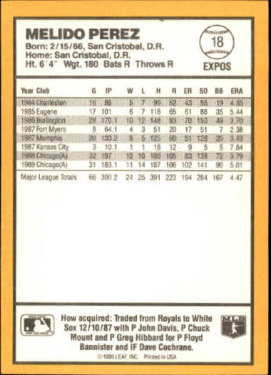 thumbnail 15  - 1990 Donruss Best AL Baseball Card Pick