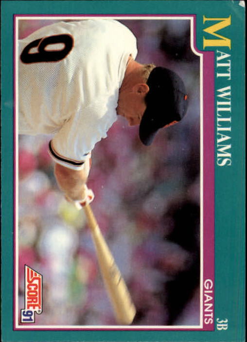 1991 Score Baseball Card Pick 1-249 - Picture 374 of 497