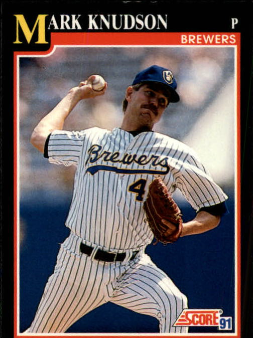 1991 Score Baseball Card Pick 1-249 - Picture 476 of 497