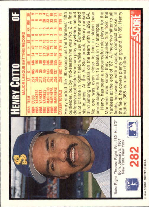 1991 Score Baseball Card Pick 250-497