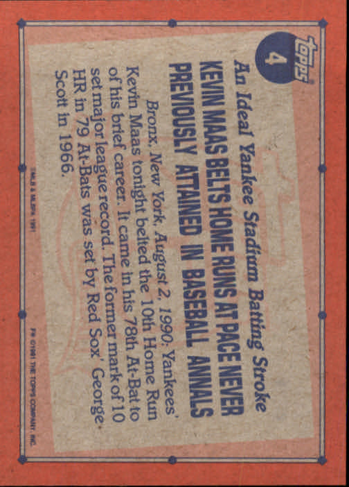 1991 Topps Baseball Card Pick 2-242 - Picture 7 of 473