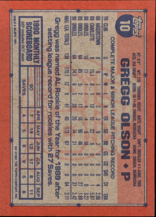 1991 Topps Baseball Card Pick 2-242 - Picture 19 of 473