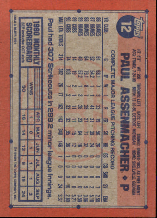 1991 Topps Baseball Card Pick 2-242 - Picture 23 of 473