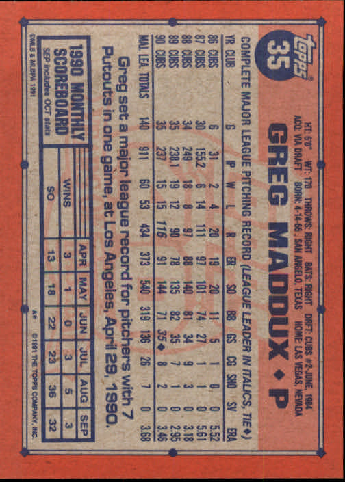 1991 Topps Baseball Card Pick 2-242 - Picture 69 of 473