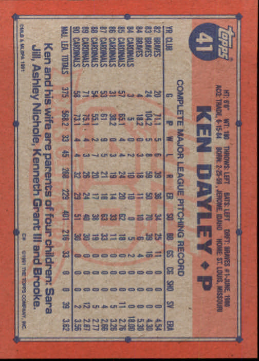 1991 Topps Baseball Card Pick 2-242 - Picture 81 of 473